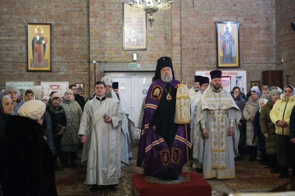 Архипастырский визит в приход храма Рождества Христова в г. Бресте.