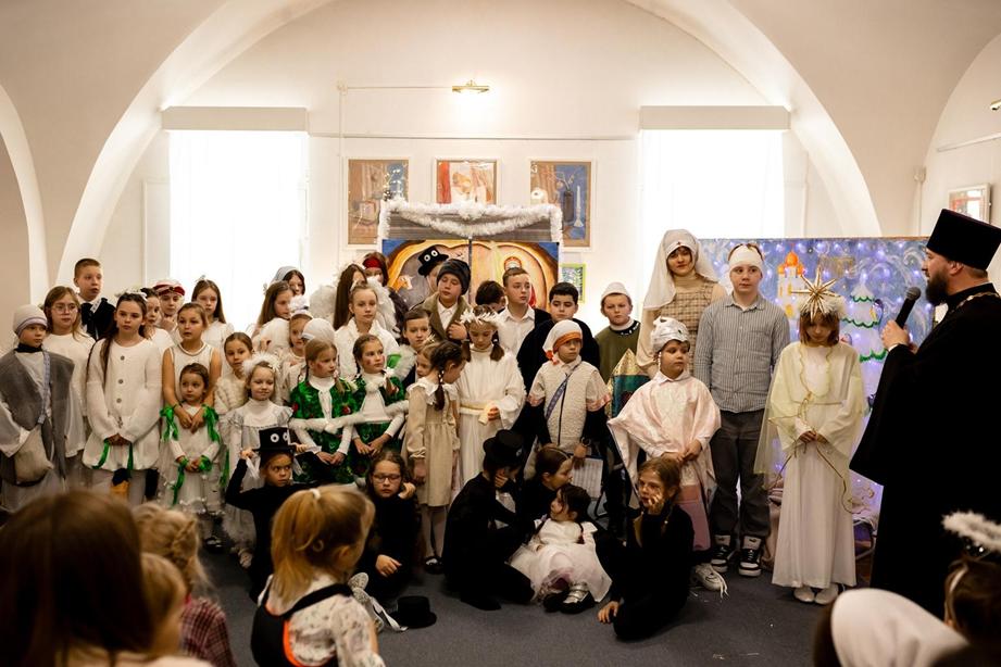 Состоялся Рождественский утренник.