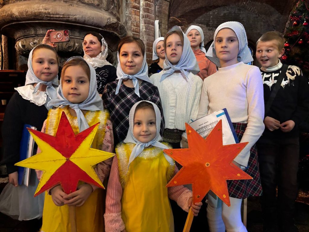 Рождественский вечер колядок в гарнизонном храме Святителя Николая Чудотворца.