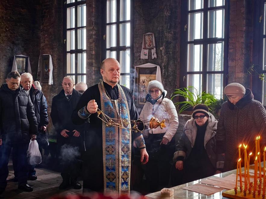 Панихида по погибшим в Афганистане воинам-интернационалистам.