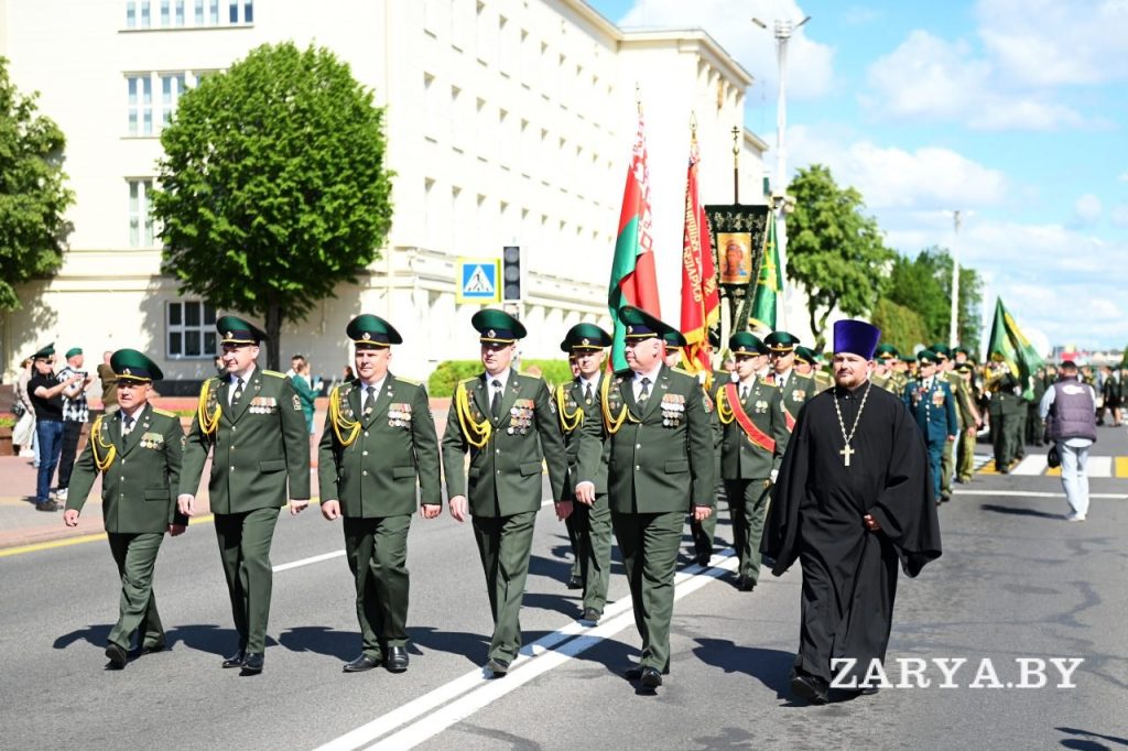 28 мая в Бресте прошли праздничные мероприятия, посвященные Дню пограничника. 
