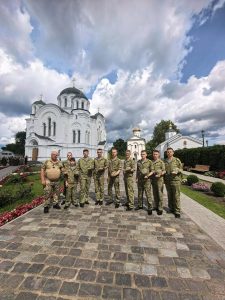 С 21 по 26 июня иерей Евгений Казук вместе с командой Брестской епархии ВПК «Сокол» участвовали в 18 военно- патриотическом спортивном слете православной молодежи.